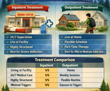 Inpatient vs. Outpatient 