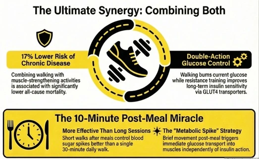 10-Minute Walking Workout + Strength Training: