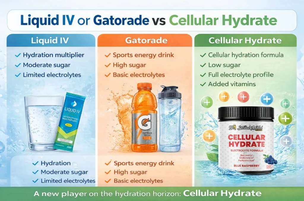 Liquid IV vs Gatorade