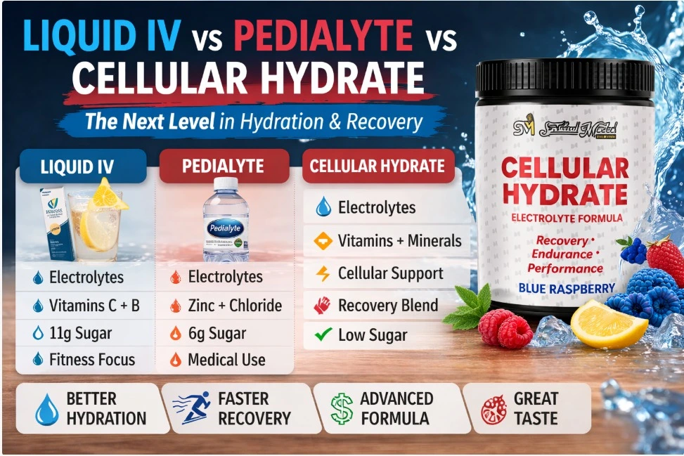 Liquid IV vs Pedialyte