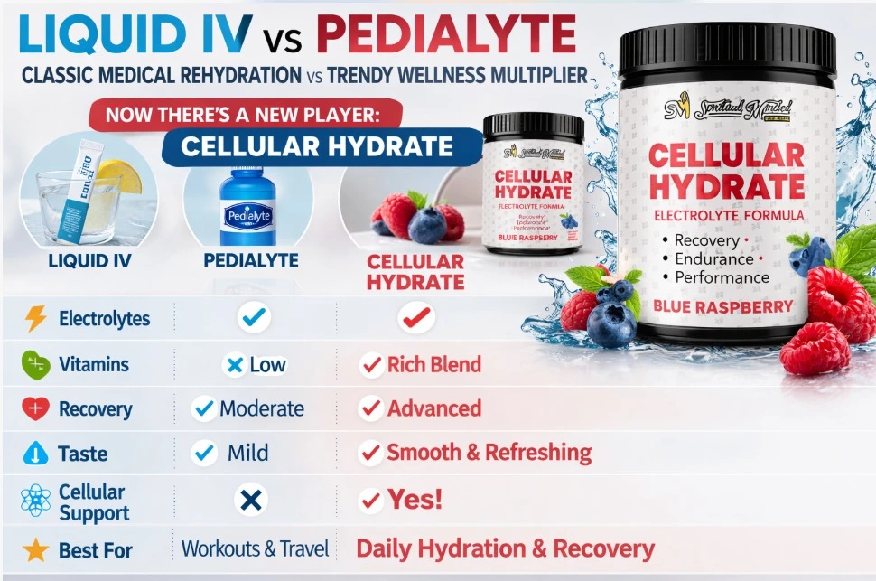 Liquid IV vs Pedialyte