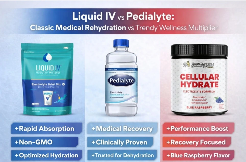Liquid IV vs Pedialyte