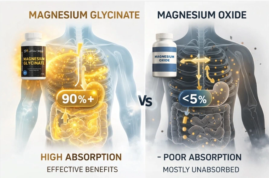 Magnesium Glycinate vs Oxide 