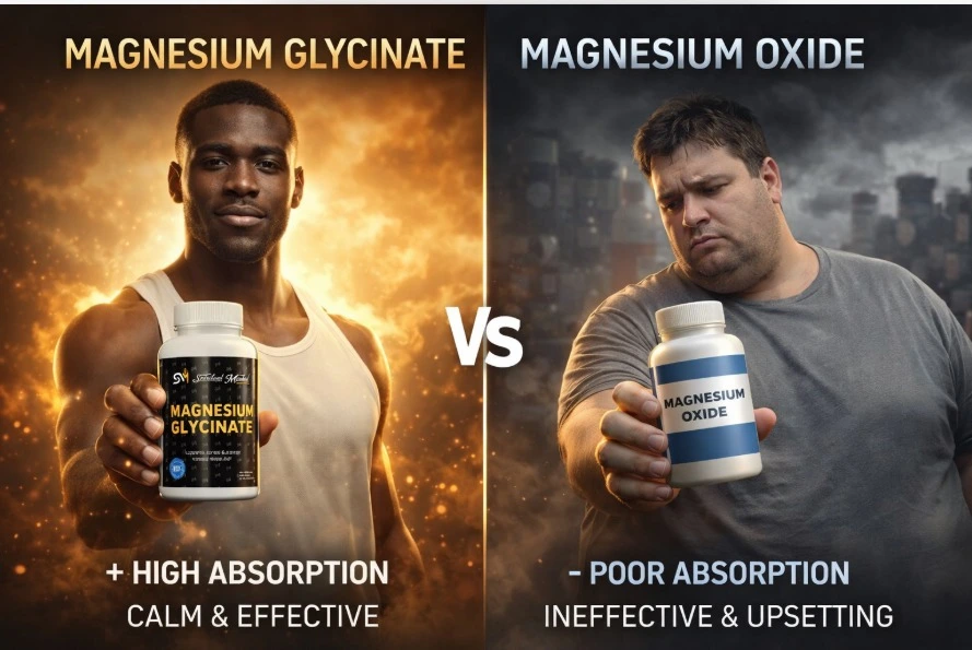Magnesium Glycinate vs Oxide