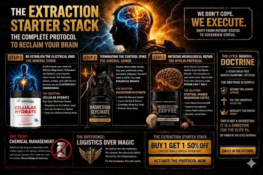 THE 24-HOUR EXTRACTION THE DECLASSIFIED PROTOCOL TO SHORT-CIRCUIT WITHDRAWAL AND RECLAIM YOUR BRAIN
