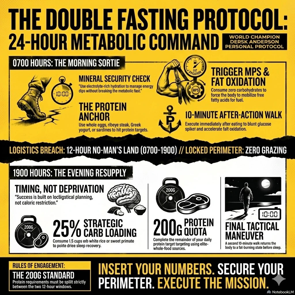 The Double Fasting Protocol 24-Hour Metabolic Command
