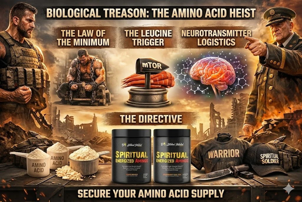 Biological Treason: The Amino Acid Heist Stripping Your Spiritual Power