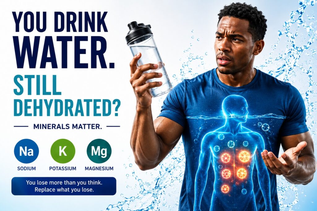 Spiritual Minded Nutrition Albany NY — Why You're Still Dehydrated Even Though You Drink Water — THE ALBANY PROTOCOL