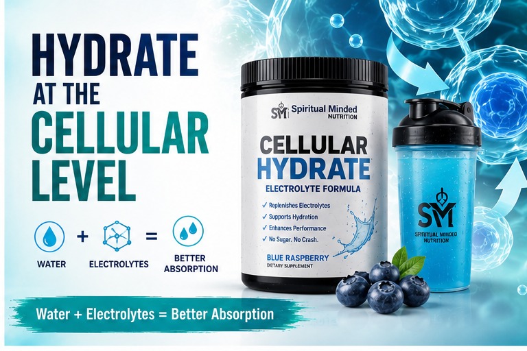 Spiritual Minded Nutrition Albany NY — Why You're Still Dehydrated Even Though You Drink Water — THE ALBANY PROTOCOL