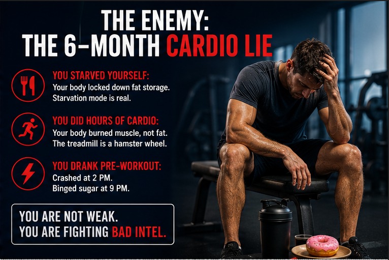 Why You're Still Fat After 6 Months of Cardio