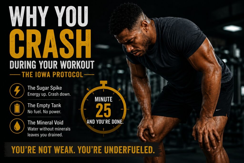 Spiritual Minded Nutrition Planet Fitness Des Moines IA — Why You Crash During Your Workout — THE IOWA PROTOCOL
