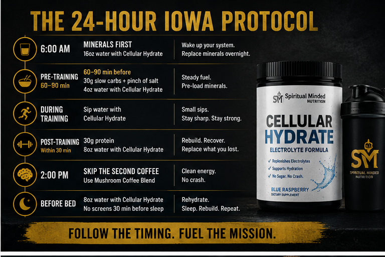Spiritual Minded Nutrition: Planet Fitness Des Moines IA — Why You Crash During Your Workout — THE IOWA PROTOCOL