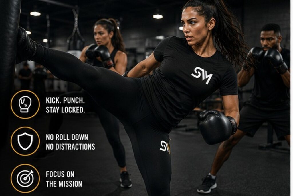 LA Fitness St. Paul Gear Standards Why Your Waistband Fails During Kickboxing & BodyPump — Spiritual Minded Apparel
