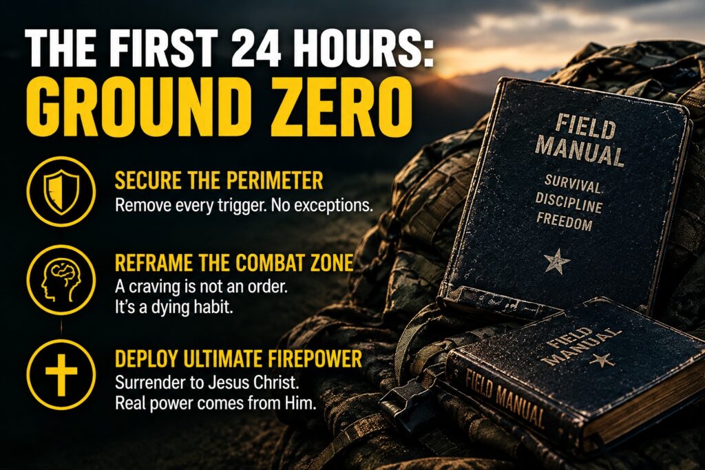 Delivered in 24 Hours The Raw Field Manual to Break Addiction Fast